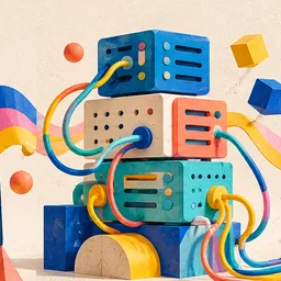 Connected server blocks and integrations