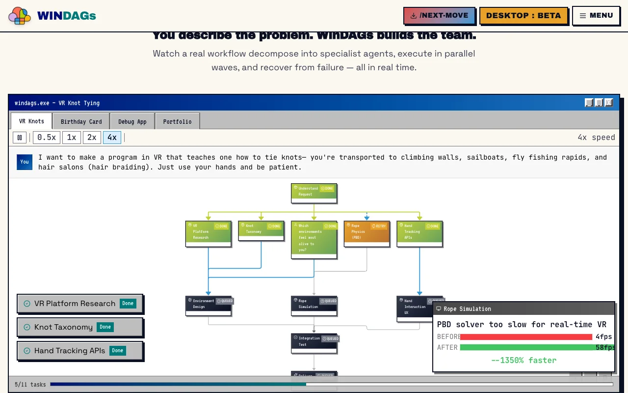 WinDAGs.ai preview